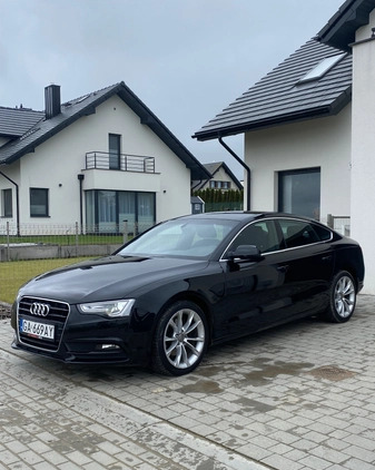 Audi A5 cena 49900 przebieg: 250900, rok produkcji 2012 z Mogielnica małe 56